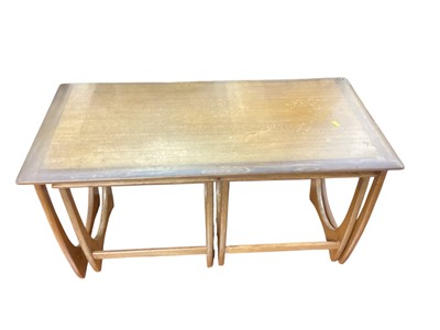 Lot 1377 - Nest of three teak G-Plan occasional tables