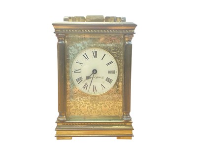 Lot 669 - Good quality Mappin & Webb Carriage Clock