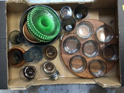 Lot 764 - Group of ceramics and glassware to include Violet & Thorn tea cups and saucers and other tea ware