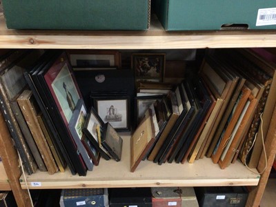 Lot 1128 - Collection of mixed pictures and prints to include antique engravings, signed David Shepherd print and others