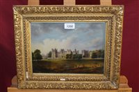 Lot 1200 - 19th century English School oil on board -...