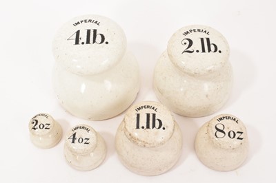 Lot 35 - Ceramic weights