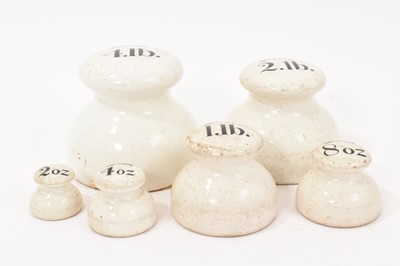 Lot 35 - Ceramic weights