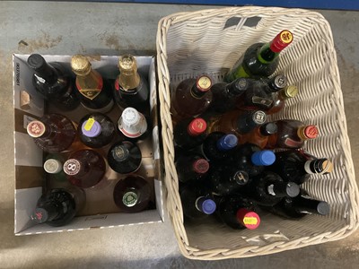 Lot 254 - Collection of wines and spirits, including Moët and Chandon champagne