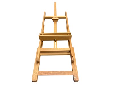 Lot 1451 - Large adjustable easel