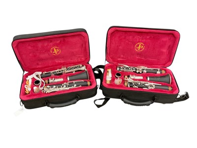 Lot 282 - Two John Packer JP 121 MK 4 clarinets in cases. (2)