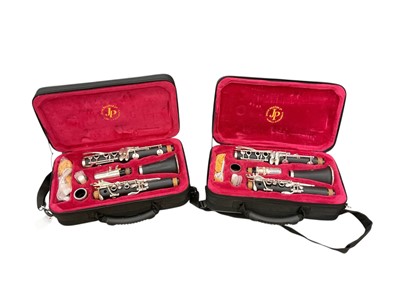 Lot 302 - Two John Packer JP 121 MK 4 clarinets in cases. (2)