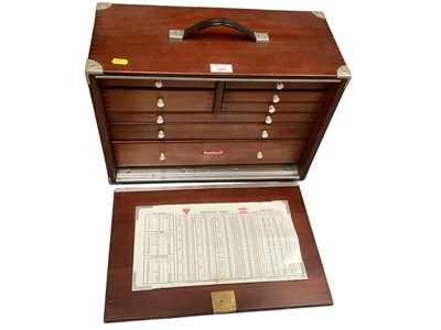 Lot 309 - Roebuck wooden collectors cabinet