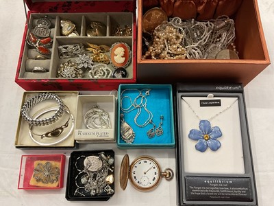 Lot 1013 - Group of costume jewellery