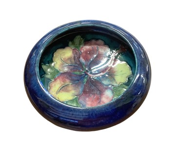 Lot 5045 - Moorcroft pottery bowl decorated in the Hibiscus pattern, impressed marks to base, 11.5cm diameter