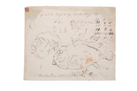 Lot 1236 - Thomas Rowlandson (1756 - 1827), pen and ink...