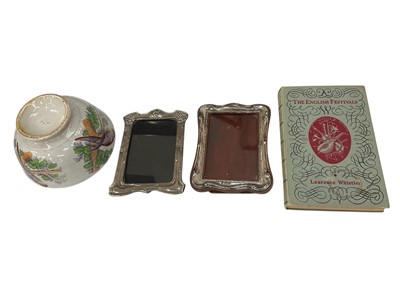 Lot 1017 - Early 20th century silver photo frame