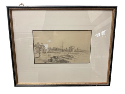 Lot 1203 - 19th century pencil and wash - Bognor