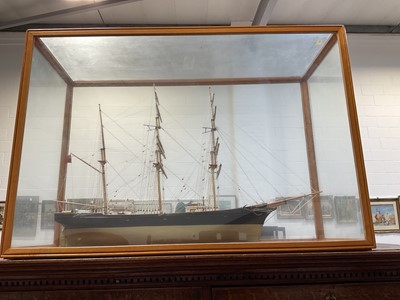 Lot 5180 - Scratch built model of a ship together with another “Success” built...