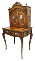 Lot 1250 - Fine late 19th century French kingwood, ormolu...