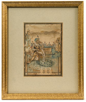 Lot 821 - 18th century Indian watercolour