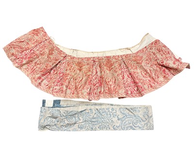 Lot 892 - Fortuny pelmet, early 20th century with a similar small fragment