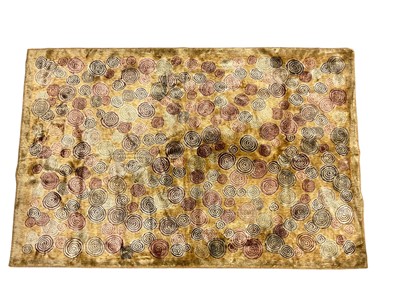 Lot 888 - Art Deco silk velvet wall hanging or throw