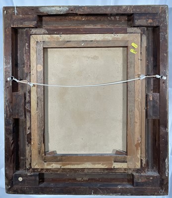 Lot 1137 - Victorian English School oil on canvas - 'A Winter Letter', indistinctly signed and dated, 54cm x 43cm, in gilt frame