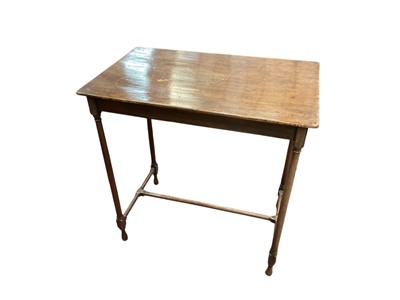 Lot 1357 - Georgian mahogany spider leg occasional table