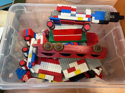 Lot 5078 - Box of Lego and a vintage toy