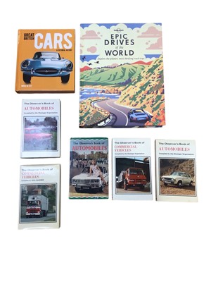 Lot 114 - Collection of motoring related books, (1 box).