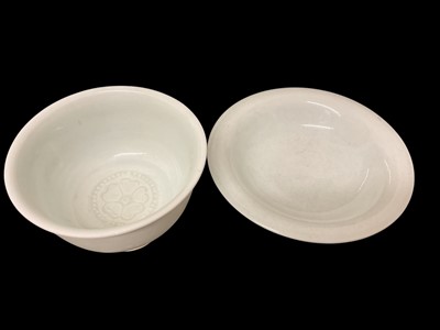 Lot 136 - Two pieces of Chinese Qingbai porcelain