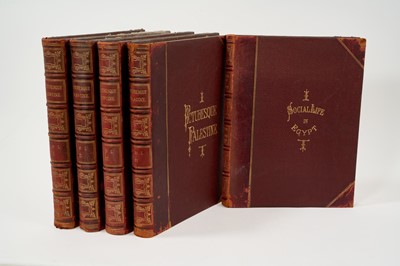 Lot 849 - Colonel Sir Charles W. Wilson, Picturesque Palestine, Sinai and Egypt circa 1880