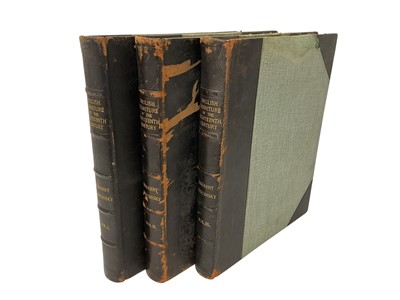 Lot 851 - Herbert Cescinsky - English Furniture of the Eighteenth Century, 3 Vols