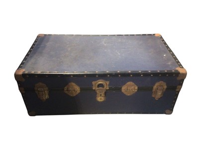 Lot 5359 - A pair of vintage trunks
