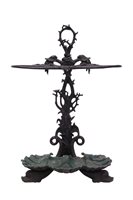 Lot 1325 - Unusual nautically themed Victorian cast iron...