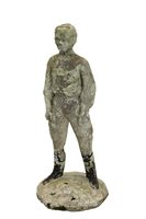 Lot 1331 - Antique composition garden statue...