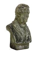 Lot 1332 - Victorian carved marble bust of a gentleman...