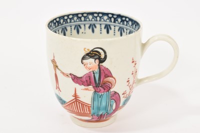 Lot 126 - Worcester coffee cup -ex Henry Sandon Collection, circa 1772
