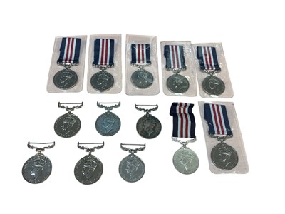 Lot 58 - Collection of thirteen replica / copy George VI Military Medals, (M.M.), (13).