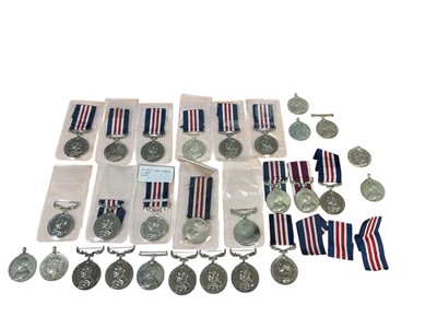 Lot 59 - Collection of twenty eight replica / copy George V Military Medals, (M.M.), (28). N.B. Some with broken suspension bars.