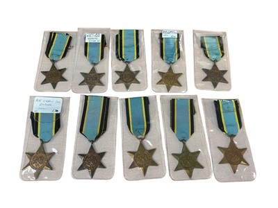 Lot 61 - Collection of ten replica / copy Second World Air Crew Europe Stars, (10).