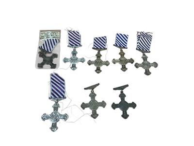 Lot 63 - Collection of eight replica / copy Distinguished Flying Cross medals, (8).