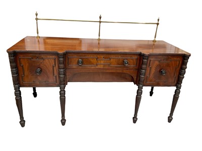 Lot 5377 - Impressive Regency sideboard