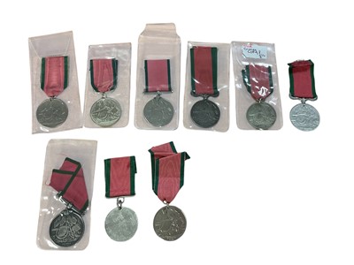 Lot 80 - Collection of nine replica / copy Turkish Crimea medals, (9).