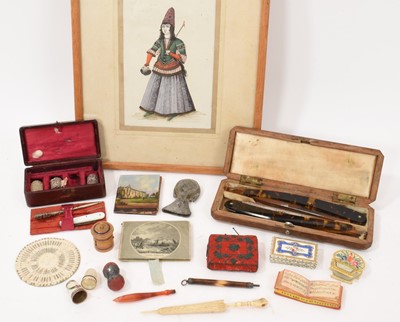 Lot 694 - Assorted works of art