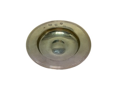 Lot 348 - Elizabeth II silver Armada dish of circular form, (London 1959), maker Richard Comyns, 10.7cm in diameter, all at 3.1ozs.