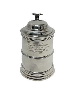 Lot 339 - George VI silver tankard