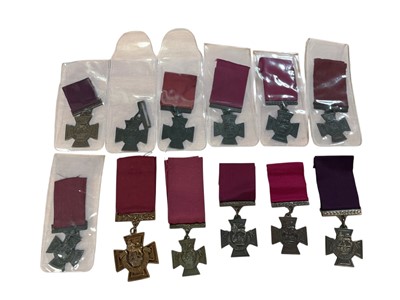 Lot 90 - Collection of twelve replica / copy Victoria Cross medals, (12).