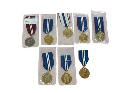Lot 93 - Collection of eight replica / copy Jubilee medals to include 1977 Silver Jubilee, (x1), 2002 Golden Jubilee, (x6), and 2012 Diamond Jubilee, (x1), (8).