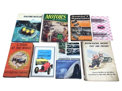 Lot 23 - Collection of various Formula One and Motorsport related books, magazines and programmes to include Autosport and McLaren Formula One Press Pack (1 box).