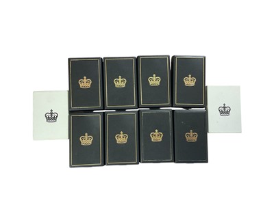 Lot 120 - Collection of ten original British campaign medal boxes of issue (empty), (10).