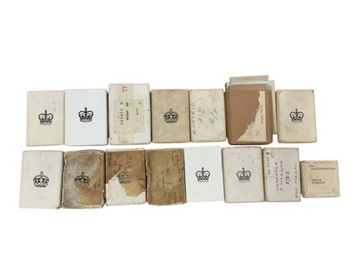 Lot 121 - Collection of twelve plus original British campaign cardboard medal boxes of issue (empty).