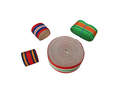 Lot 146 - Four rolls of Second World War medal ribbon for Italy Star, Burma Star, Defence and War medals, (4).