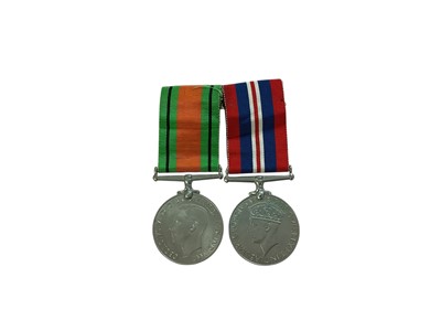 Lot 158 - Second World War medal pair comprising Defence and War medals, with unofficial naming to Brooke Helen W.R.N.S. 19267 25.8.41 - 17.12.45 (mounted on bar)
